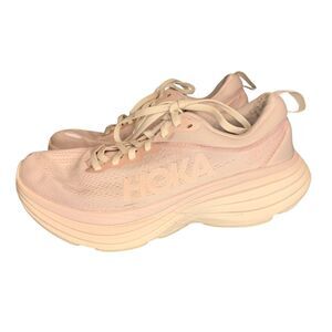 HOKA ONE ONE Bondi 8 pink Sneakers Gym SHOES women’s 6.5
